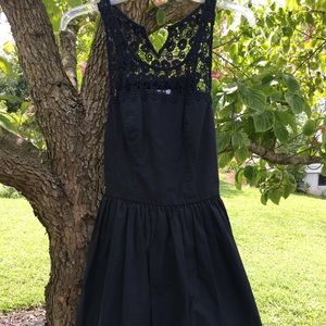 Navy blue dress